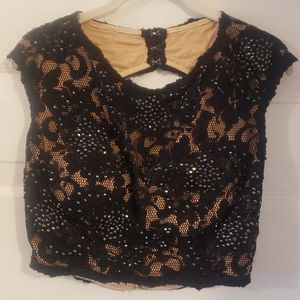 Elegant Beaded Top